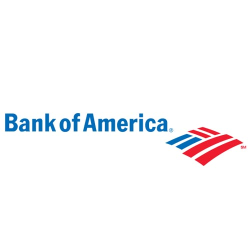 bank of america logo. of Bank of America served