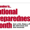 September is National Preparedness Month