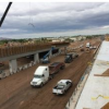 Bell Road Median Work Continues