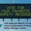 Voting is open in ADOT’s Safety Message Contest