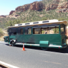 Sedona Trolley Tour Bus Catches Fire