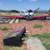 Sedona scene of morning aircraft crash