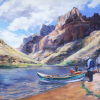 Mary Lois Brown oil paintings on exhibit at City Hall