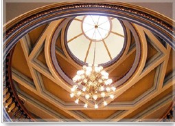 arizona state legislature chandelier dome ceiling