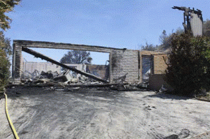 Arizona's Grey Point Fire aftermath in 2012