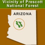 Prescott National Forest location