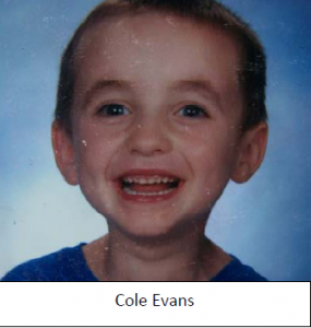 7-year-old Cole Evans missing from Seligman home