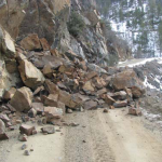 Senator Highway landslide