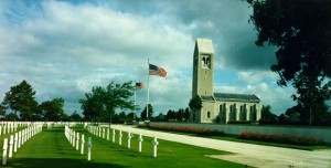 The American Cemetery at Brittany, France, final resting place for 4410 Americans
