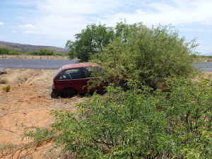 Driver lost control and crashed on SR 89A near Oak Creek Valley road in Verde Valley