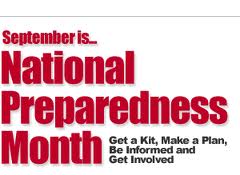 national preparedness month
