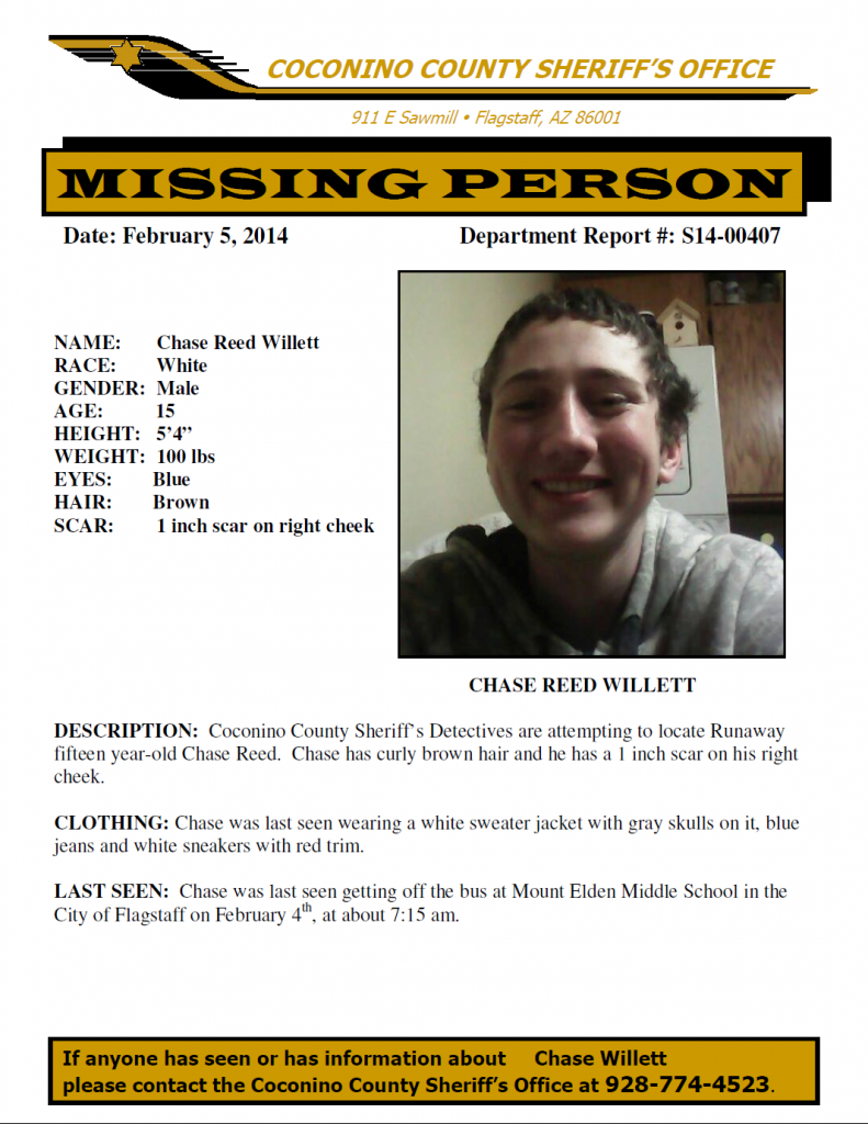 missing chase
