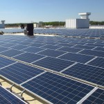 Solar installation at Baltimore GM plant