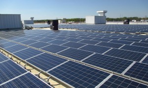 General Motors' Baltimore plant houses one of the largest solar rooftop arrays in Maryland at 1.237 Mw, generating nearly 6% of the facility’s overall electrical consumption.